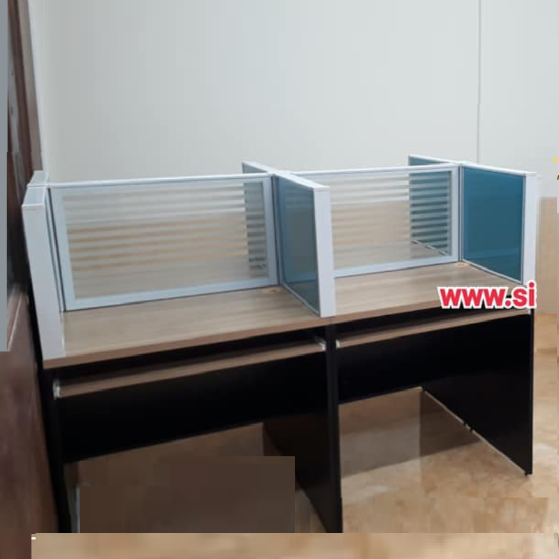 ชุดโต๊ะคอม 80 ซม.พร้อมฉากมินิสกรีน