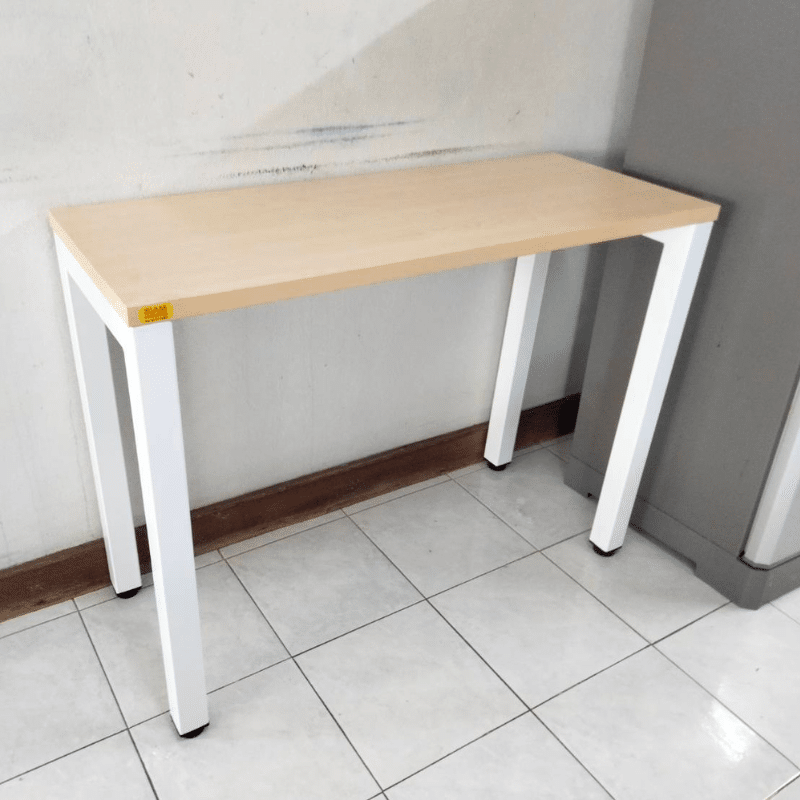 โต๊ะทำงานโล่ง ขาเหล็ก 2"x 2"