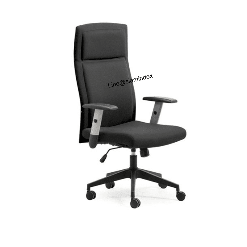 เก้าอี้สำนักงาน พนักพิงสูง มีที่ท้าวแขน รุ่นPD/H