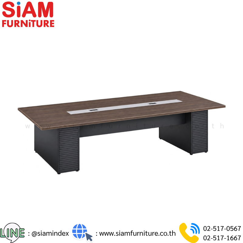 โต๊ะประชุมทรงสี่เหลี่ยม 360 ซม. รุ่น SIAM-29536